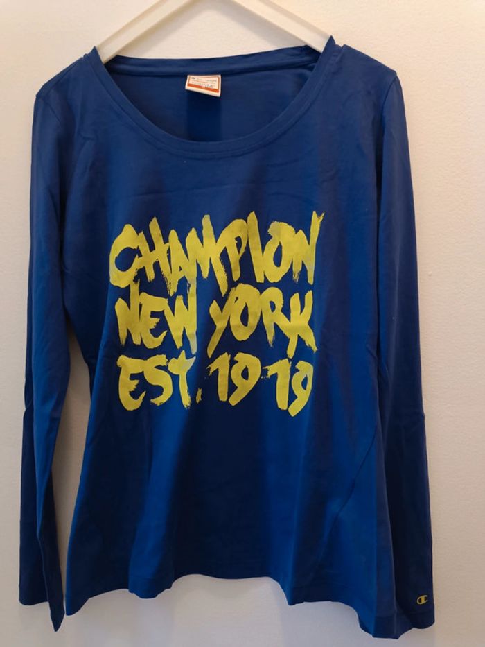 T-shirt CHampioN bleu - taille S/M - neuf