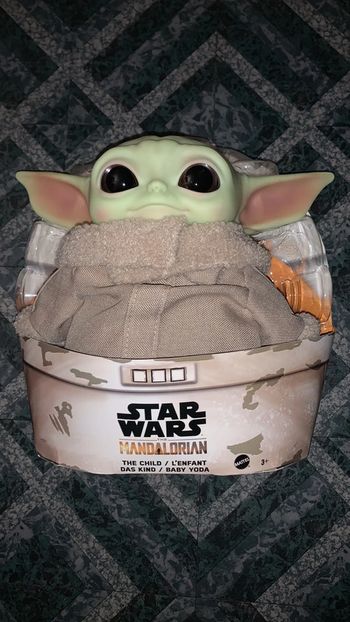 Peluche star wars the mandalorian l’enfant