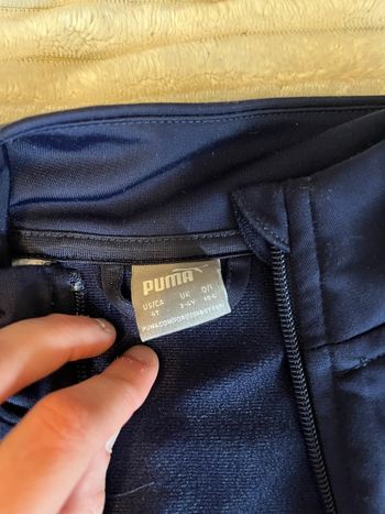 Veste puma 3/4 ans 