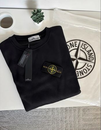 Pull Stones Island Noir taille LM