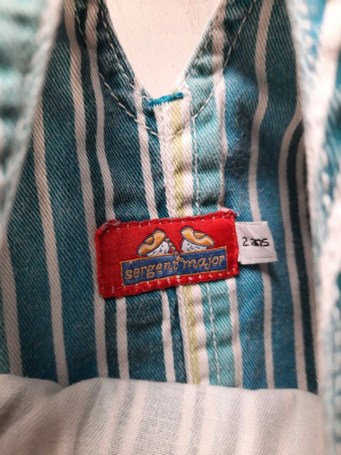 Salopette short Sergent Major - photo numéro 3