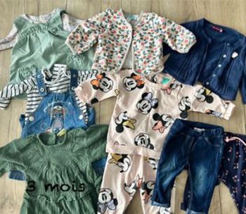 Lot de vêtements 3 mois
