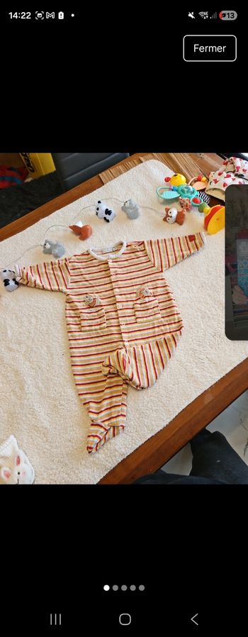 Pyjama grenouillère vintage 