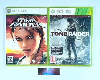 Lot 2 Jeux Tomb Raider/Legend - Xbox 360 Complet VF Microsoft