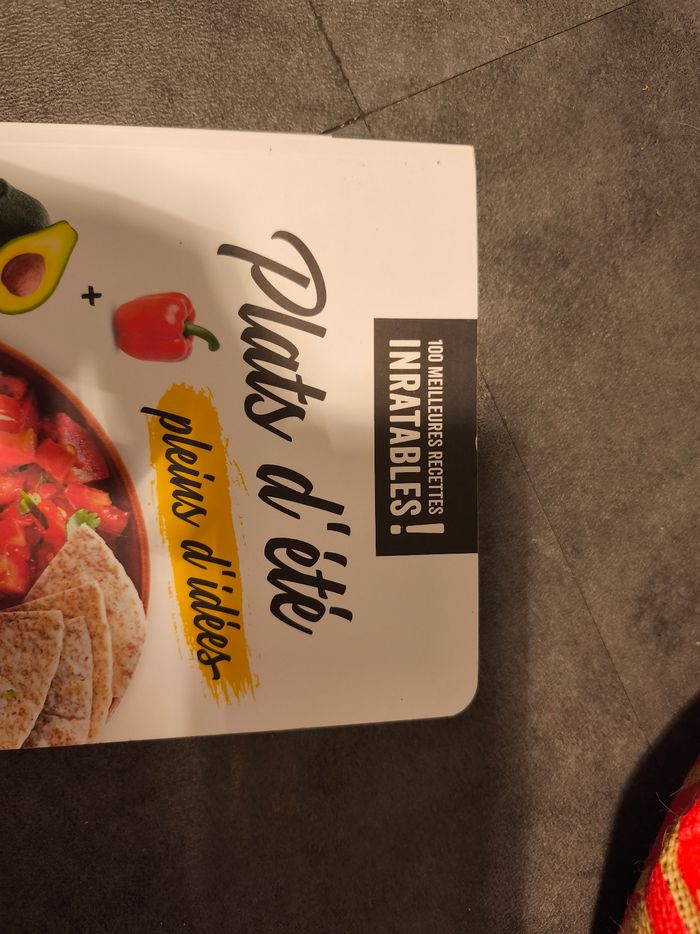 Livre de recettes de cuisine