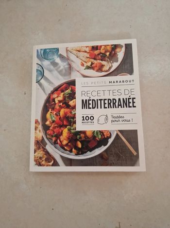 Livre recettes méditerranée édition marabout