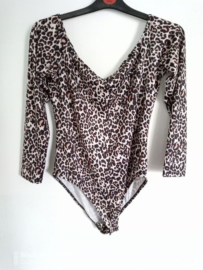 Body manche longue imprimer panthère - photo numéro 2