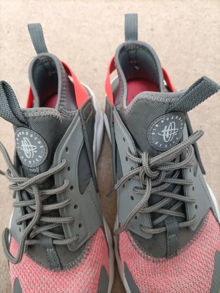 Air Huarache gris et rouge T38 - photo numéro 5