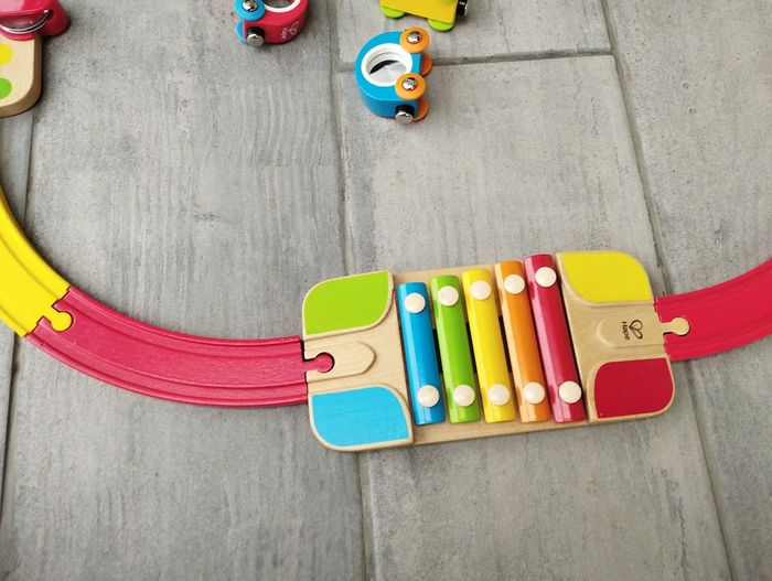 Hape - Ensemble de train en bois sonore - photo numéro 3
