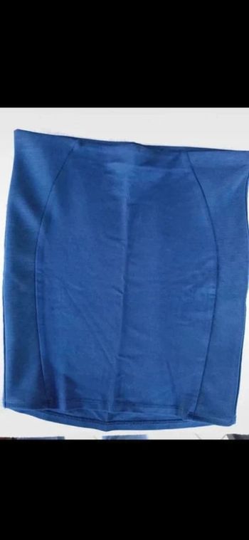 Jupe bleu Stradivarius M