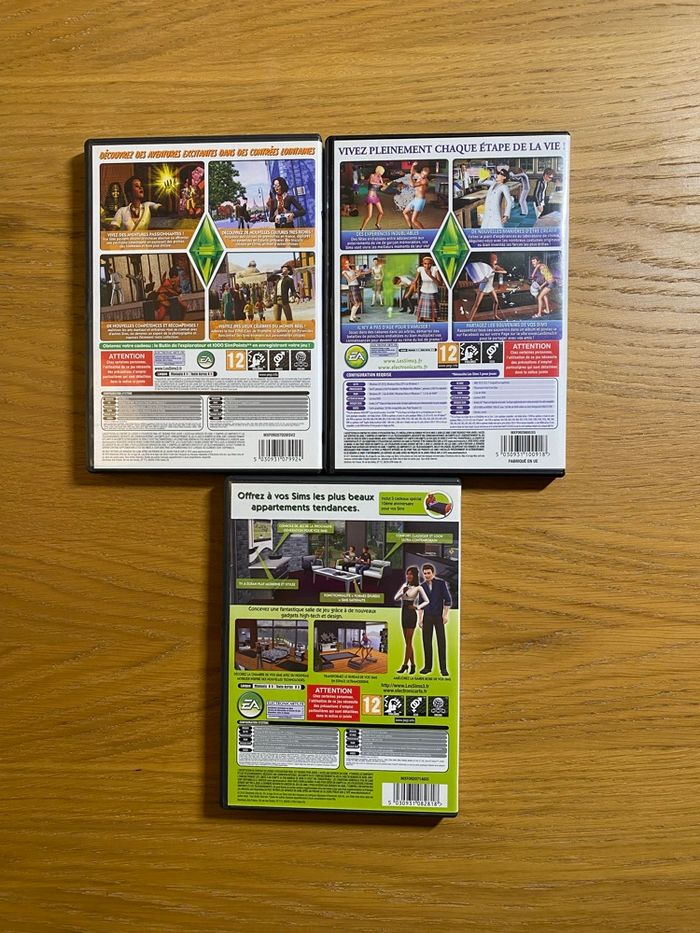 Lot de 3 Disques CD du jeu Les SIMS 3 - photo numéro 5