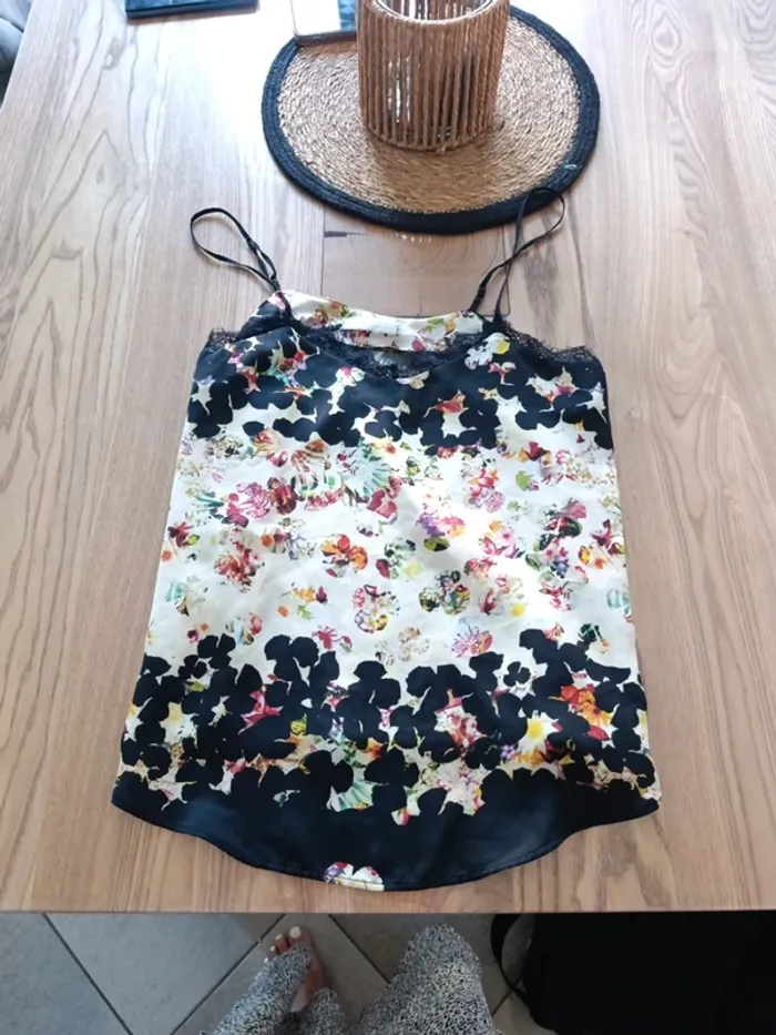 Débardeur à motifs soyeux Promod 36