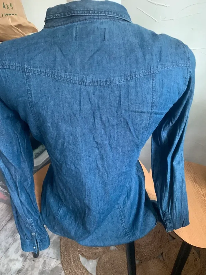 Chemise en jean Esmara Cherokee taille 38 - photo numéro 7