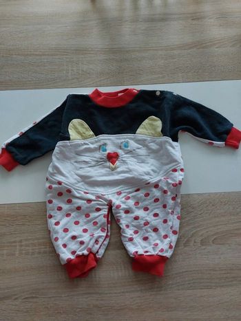 Pyjama vintage lapin