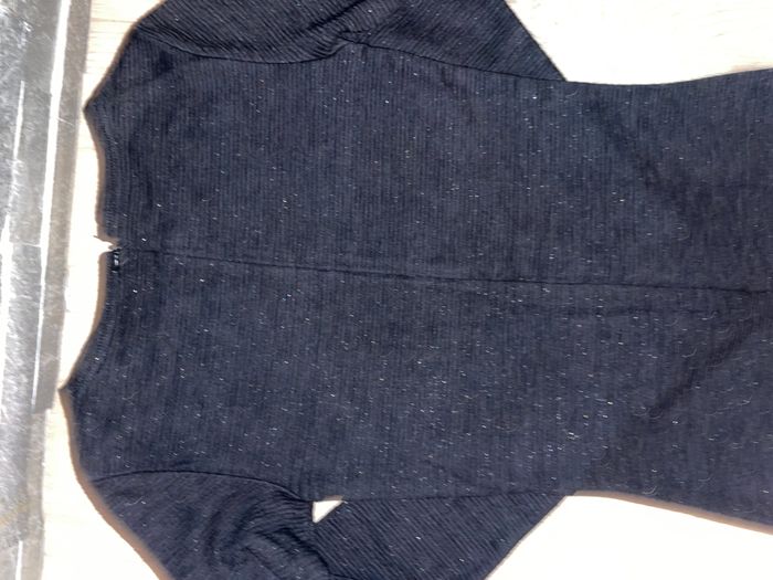 Robe Superdry droite noire pailleté sequins Taille XS / 34 - 36 Bon état - photo numéro 6