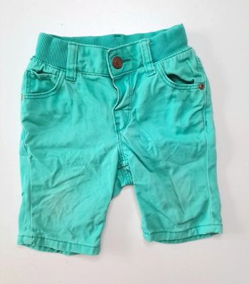 Short bleu 12-18 mois