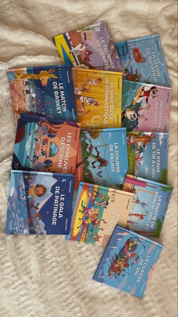 Collection de 12 livres 