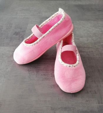 Chaussons rose