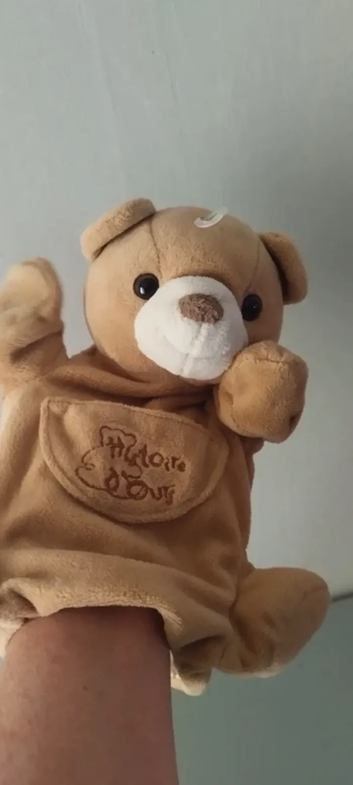Lot de 3 peluches marionnettes. - photo numéro 6