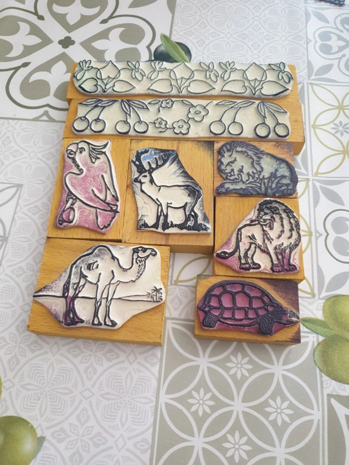 Tampons encreurs vintage