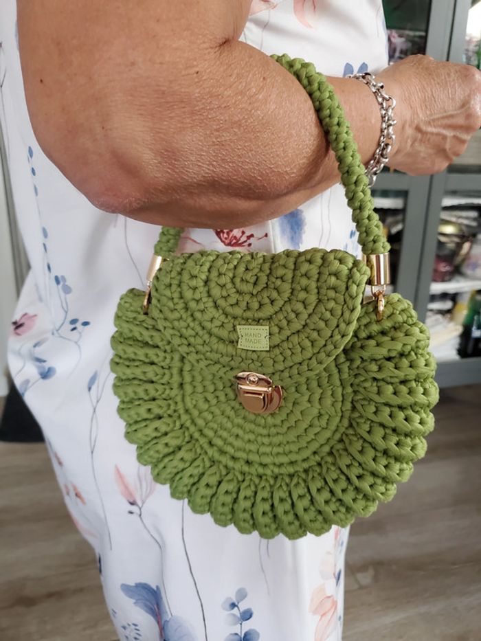 Sac fait main au crochet Modèle unique - photo numéro 3