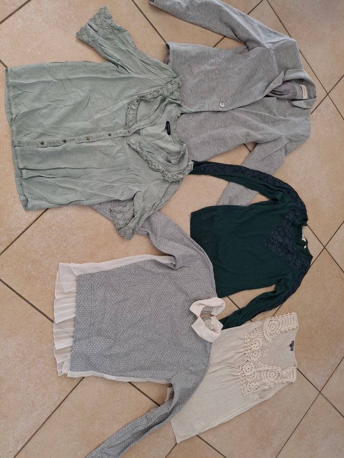 Lot vêtement femme taille 34 et xs comme neuf