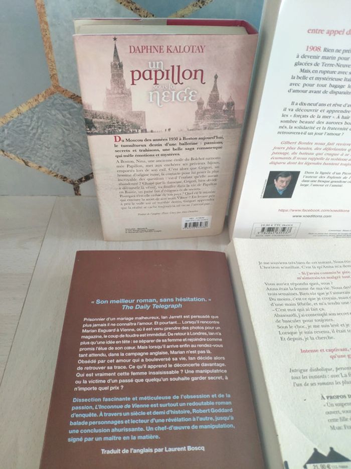 Promotion déstockage Lot 8 livres Claudel Musso Bordes Goddard Kalotay Cuong Albis - photo numéro 5