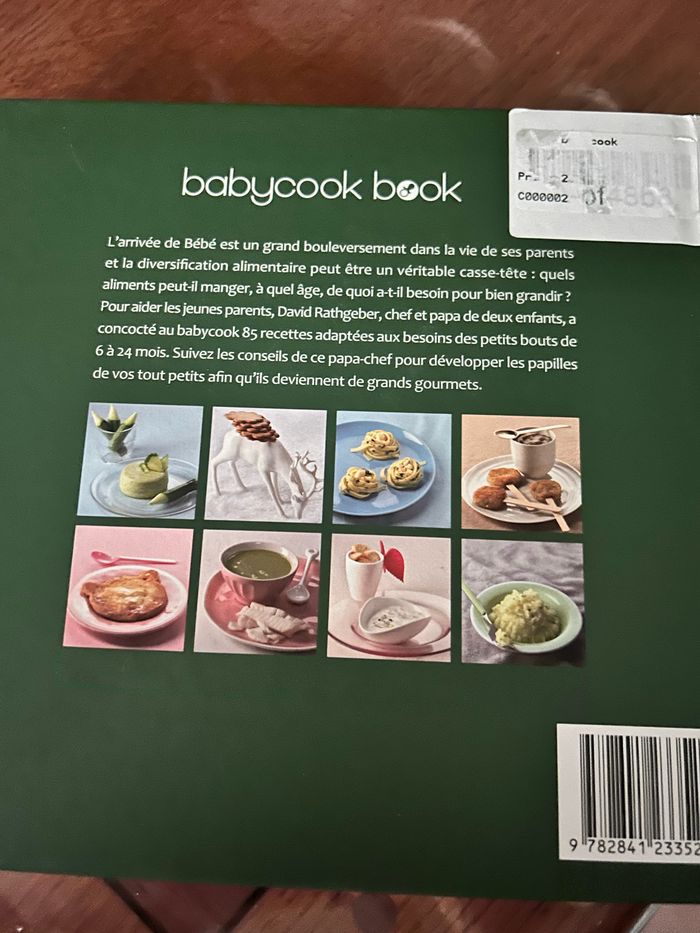 Livre babycook book - photo numéro 2