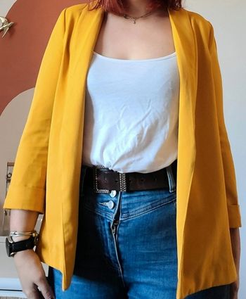 Blazer fluide jaune - Pimkie - T38