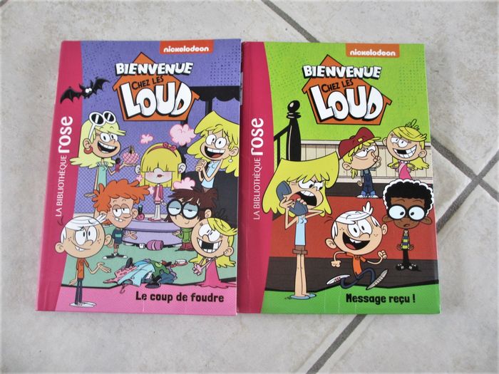 Lot de 2 livres enfant Bienvenue chez les Loud - Tomes 2 et 17