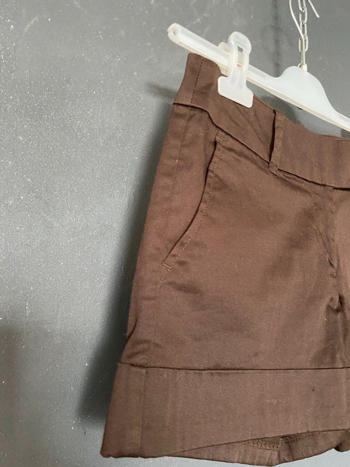 Short satiné marron - photo numéro 2