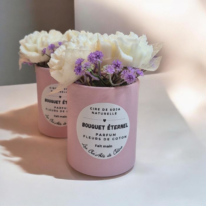 Décoration fleurie / Fausses fleurs / Petit Bouquet éternel - photo numéro 2