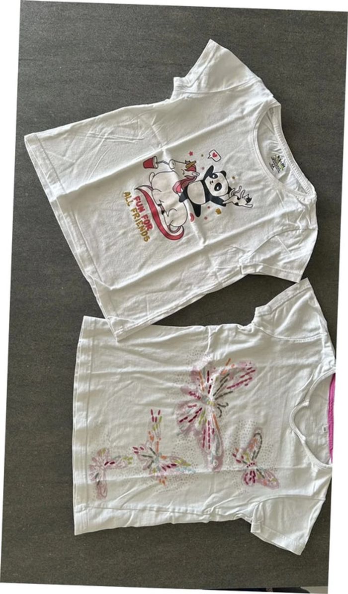 Lot 4 t-shirt 6 ans - photo numéro 2