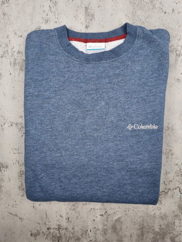 Sweat Columbia – Bleu – Taille M Homme (mesures en photos) - photo numéro 2