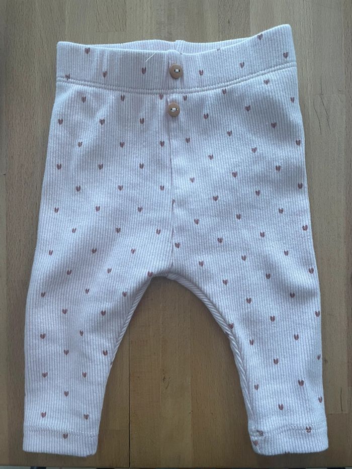 Legging cœur kiabi 3 mois