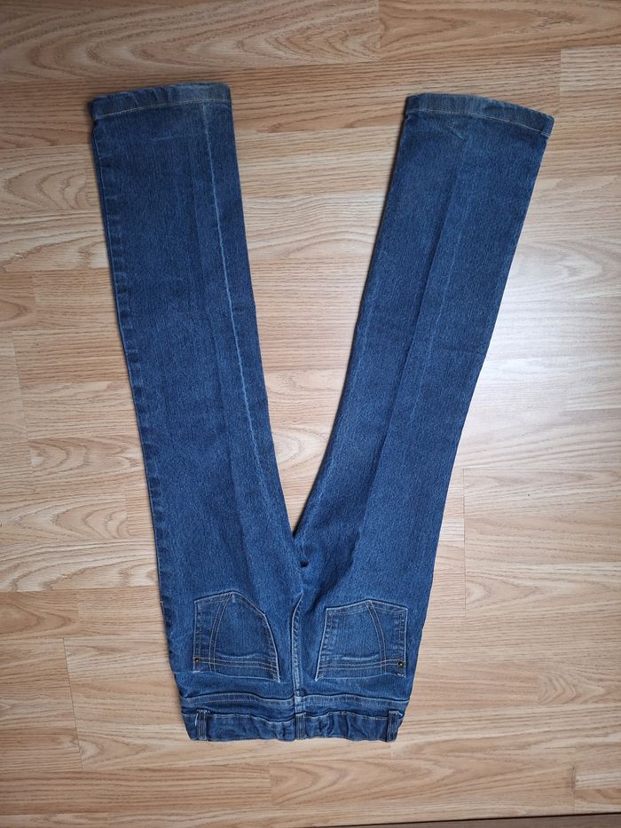 Jean VYNIL FRAISE 8 ans bleu - photo numéro 2