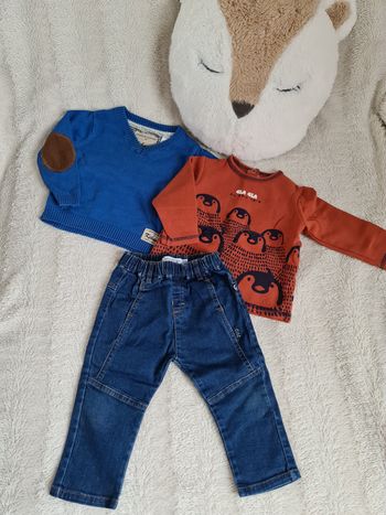 Lot vêtements/ ensemble garçon 12 mois