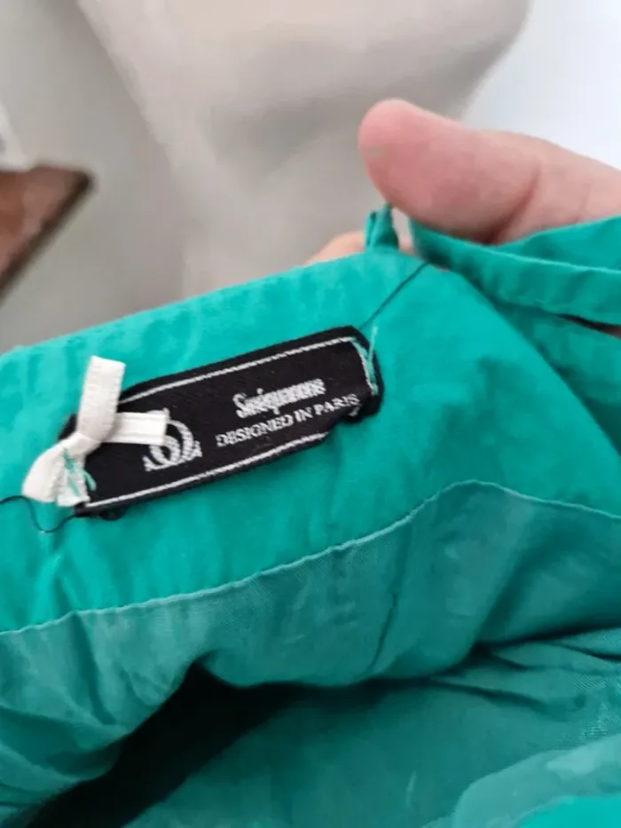 Robe sinequanone taille 42 verte - photo numéro 5