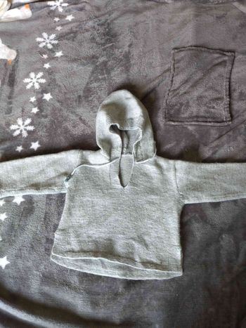 Sorte de pancho gris