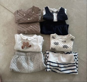 Lot 4 ensembles 1 mois