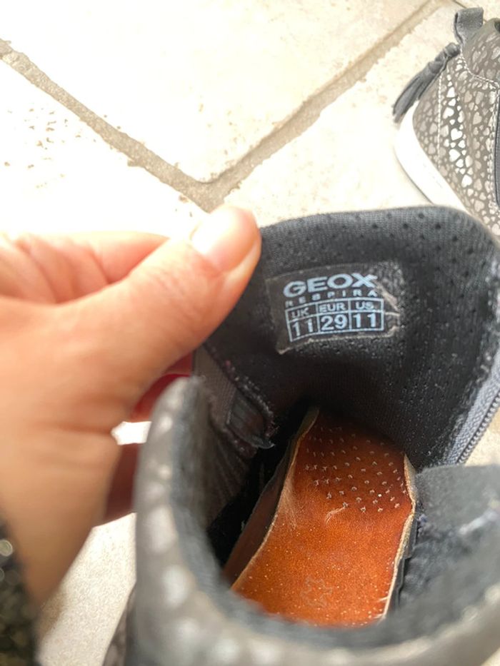 Bottines grises Geox 29 - photo numéro 9