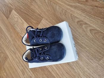 Jolies Bottines bébé en cuir suède - DPAM - Pointure 21