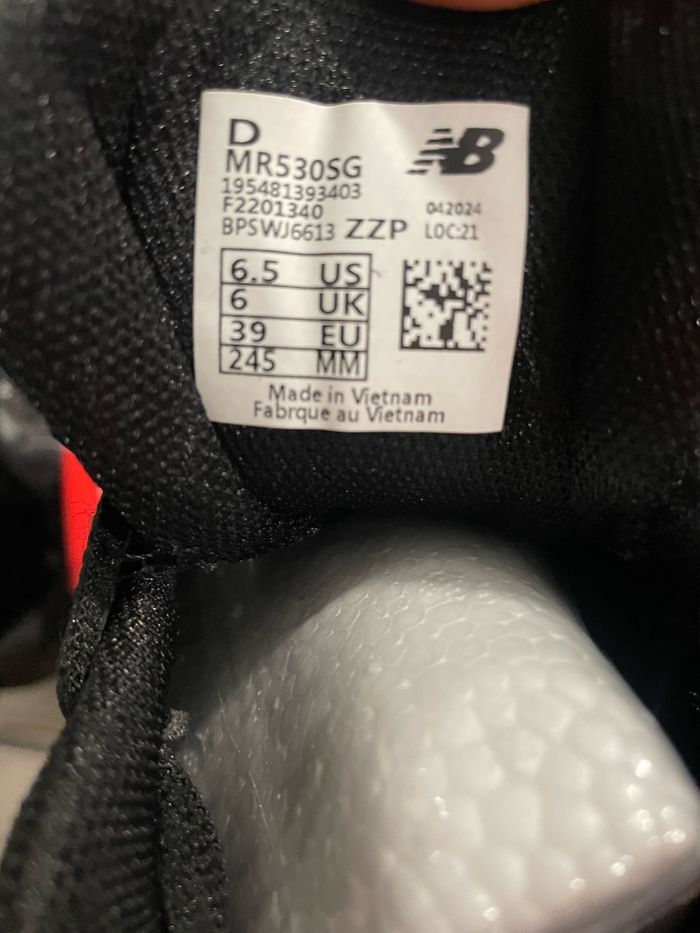 New balance 530 abzorb full black - photo numéro 3