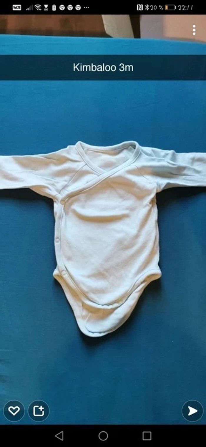 4 Bodies manche longue ours ourson - photo numéro 2