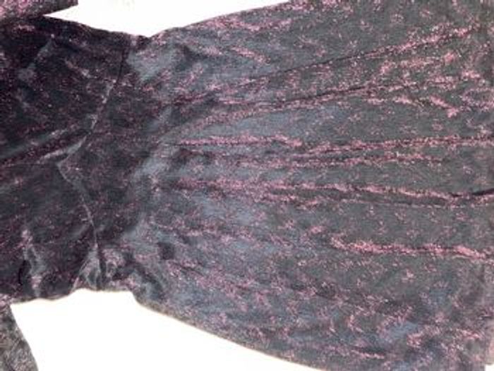 Robe Naf Naf Noire avec Paillettes Rouge Taille 34 / XS Etat neuve - photo numéro 5