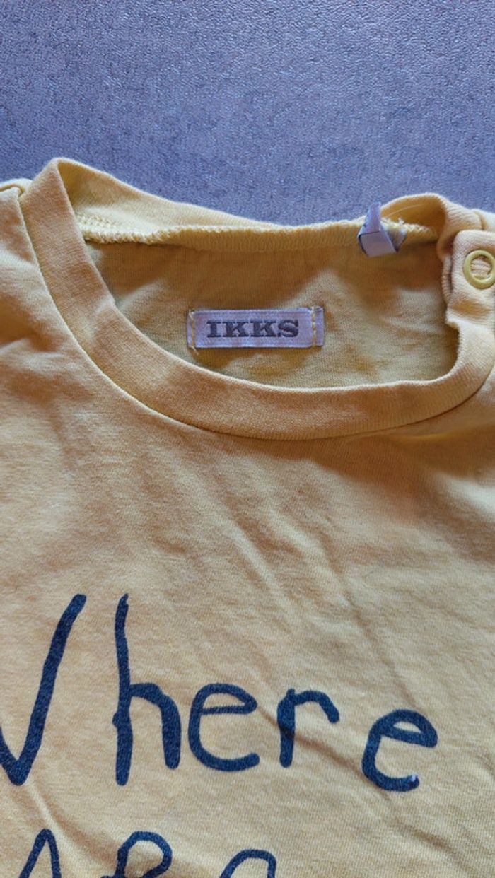 T shirt 12 mois IKKS - photo numéro 2