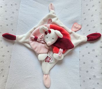 Doudou souris Doudou et compagnie peluche  - Céleste & Clémentine