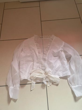 Bolero vintage transparent