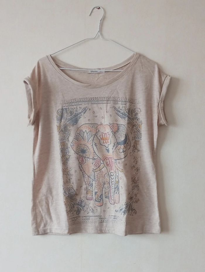 T-shirt Dolls T38 rose pâle - photo numéro 2