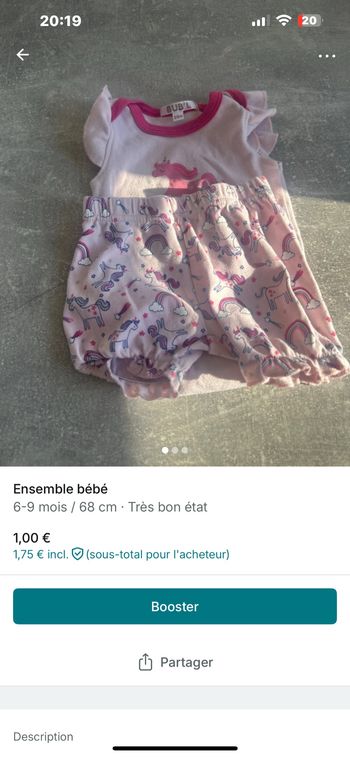 Ensemble deux pièce été